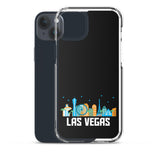 Las Vegas Skyline iPhone Case Black