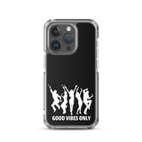 Good Vibes Only iPhone Case Black