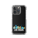 Las Vegas Skyline iPhone Case Black