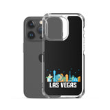 Las Vegas Skyline iPhone Case Black