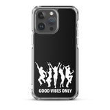 Good Vibes Only iPhone Case Black