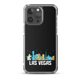 Las Vegas Skyline iPhone Case Black