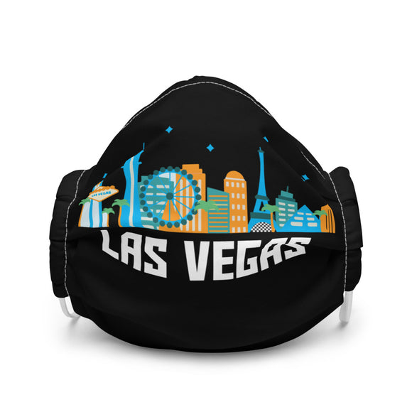 Las Vegas Skyline Face Mask