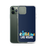 Las Vegas Skyline iPhone Case Navy Blue