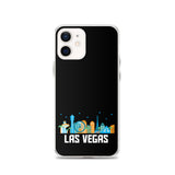 Las Vegas Skyline iPhone Case Black