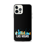 Las Vegas Skyline iPhone Case Black