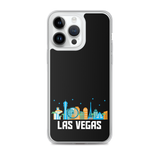 Las Vegas Skyline iPhone Case Black