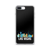 Las Vegas Skyline iPhone Case Black