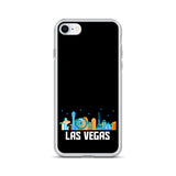 Las Vegas Skyline iPhone Case Black