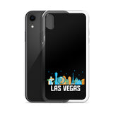 Las Vegas Skyline iPhone Case Black