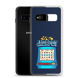 Jackpot Samsung Phone Case Navy Blue