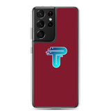 TVP Logo Samsung Phone Case Burgundy