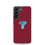 TVP Logo Samsung Phone Case Burgundy