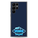 Vegas Dripping Samsung Phone Case Navy Blue