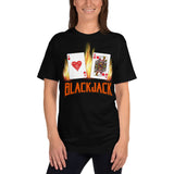 Flaming Blackjack T-Shirt