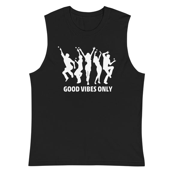 Good Vibes Only Sleeveless T-Shirt