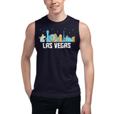 Las Vegas Skyline Sleeveless T-Shirt
