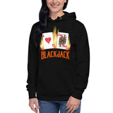 Flaming Blackjack Hoodie